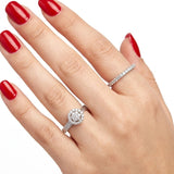 Natural Diamond Wedding Ring Set