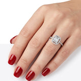 0.75 Carat Natural Diamond Baguette Design Diamond Ring | LONDIA