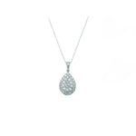 0.75 Ct. Natural Diamond Coronet Design Necklace