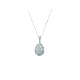 0.75 Ct. Natural Diamond Coronet Design Necklace