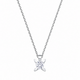 0.75 Ct Natural Diamond LONDIA Butterfly Design Solitaire Set in 14K Gold