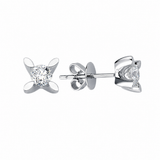 0.75 Ct Natural Diamond LONDIA Butterfly Design Solitaire Set in 14K Gold