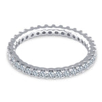 0.75 Ct. Diamond Full Eternity Band Ring in 14K Fine Gold