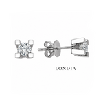 0.75 Ct. F Color Natural Diamond Valentine Solitaire Set