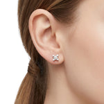 0.75 Ct. F Color Natural Diamond Valentine Solitaire Set