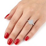 Coronet Design Diamond Ring