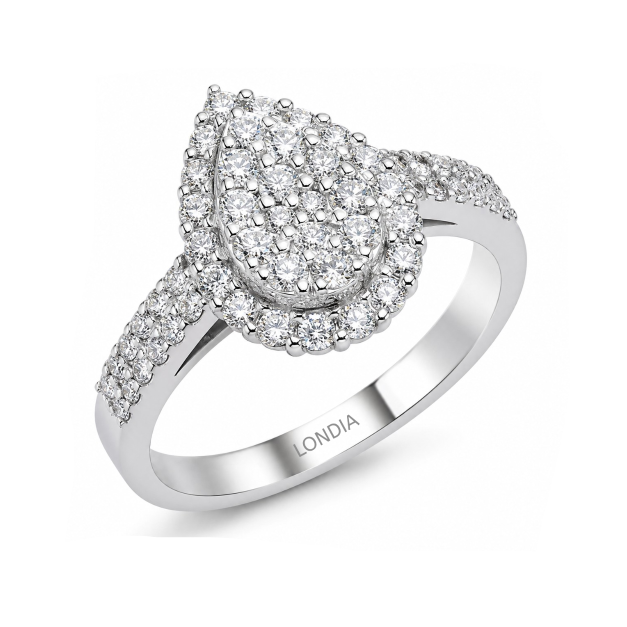 Coronet Design Diamond Ring