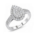 Coronet Design Diamond Ring