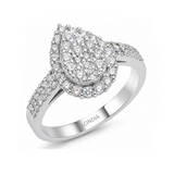 Coronet Design Diamond Ring