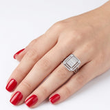0.80 Ct Natural Diamond Baguette Design Diamond Ring | LONDIA
