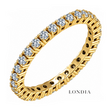 0.80 Carat E Color Natural Diamond Full Eternity Ring