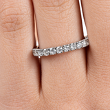 0.80 Carat E Color Natural Diamond Full Eternity Ring