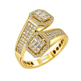 Natural Diamond Design Ring