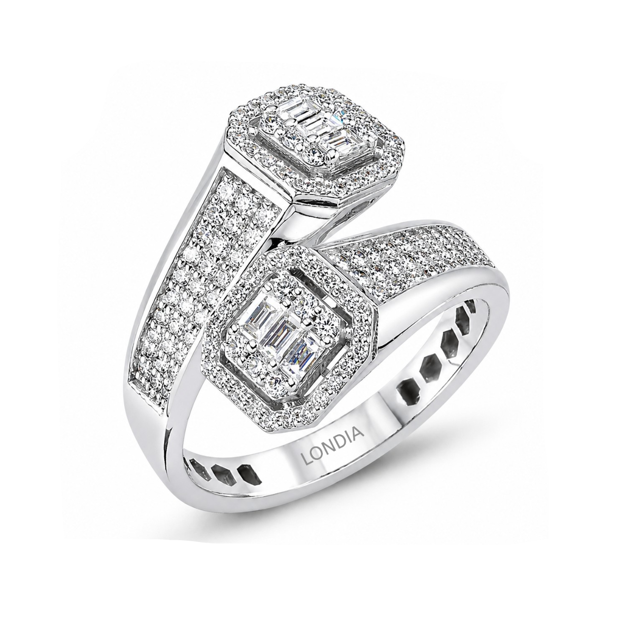 Natural Diamond Design Ring
