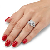 0.85 Carat Natural Diamond Baguette Design Diamond Ring | LONDIA