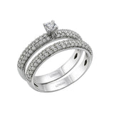 Natural Diamond Wedding Ring Set