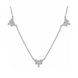 0.85 Carat Natural Diamond Long Necklace