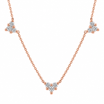 0.85 Carat Natural Diamond Long Necklace