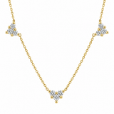 0.85 Carat Natural Diamond Long Necklace