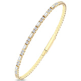 0.85 ct. Flexible Collection Diamond Bracelet 14K Gold