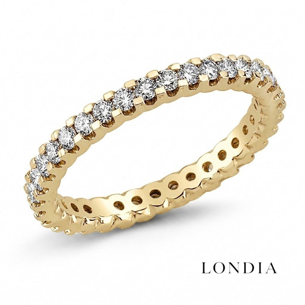 0.90 Carat Diamond Eternity Ring in 14K Solid Gold