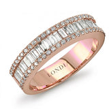 0.90 Carat Diamond Eternity Ring in 18K Solid Gold