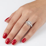 0.90 Carat Natural Diamond Baguette Design Diamond Ring | LONDIA