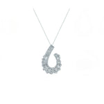 1.00 Carat Diamond Designer Necklace in 18K Solid Gold