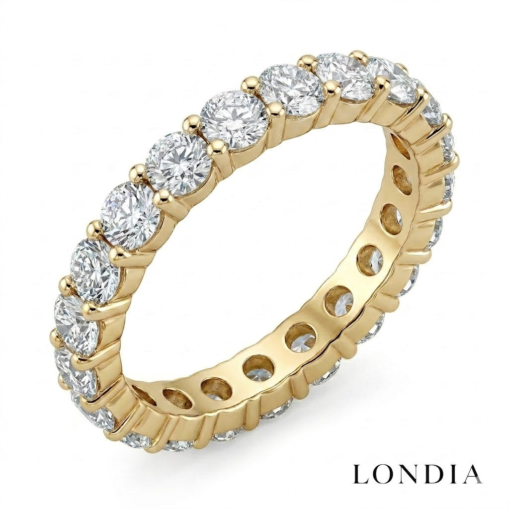 1.00 Carat Diamond Eternity Ring in 14K Solid Gold
