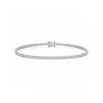 1.00 Carat Super Light Crown Bracelet in 14K Gold