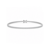 1.00 Carat Super Light Crown Bracelet in 14K Gold