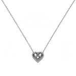 1.00 Ct. Heart design Jewelry Mounting Set in 14K Gold
