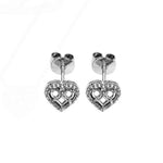 1.00 Ct. Heart design Jewelry Mounting Set in 14K Gold