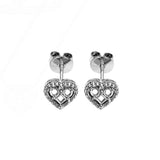 1.00 Ct. Heart design Jewelry Mounting Set in 14K Gold