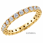 1.00 Carat E Color Natural Diamond Full Eternity Ring