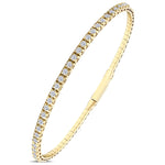 1.00 ct. Flexible Collection Clair Design Diamond Bracelet 14K Gold