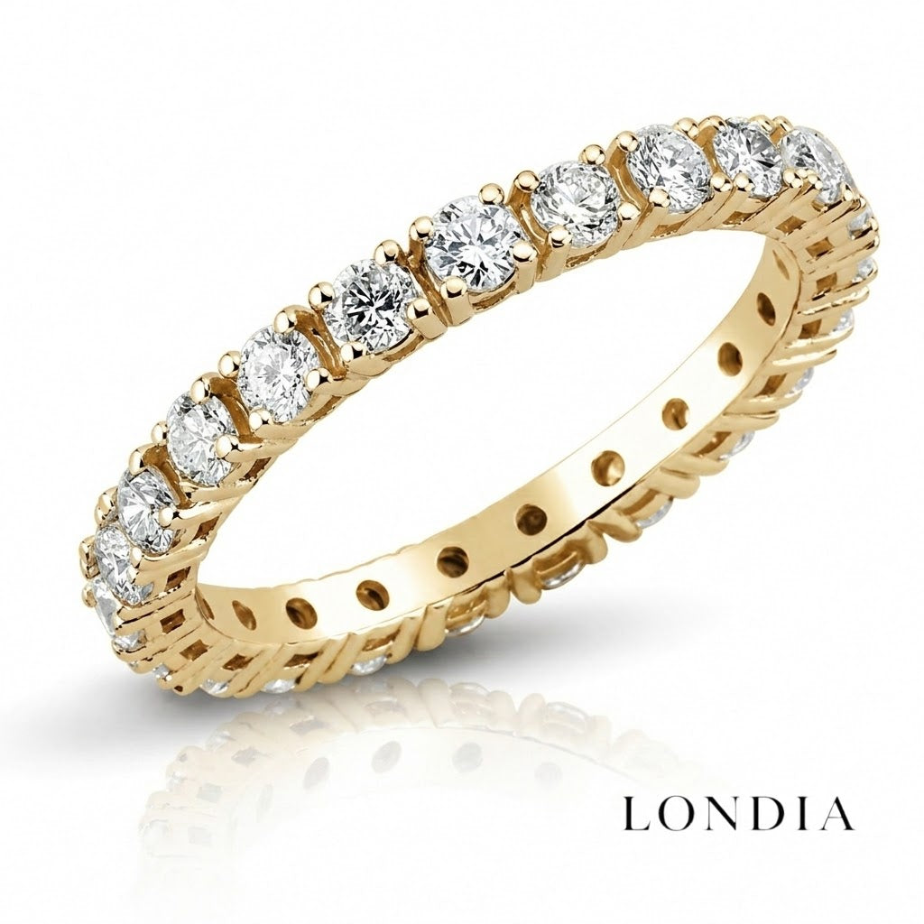 1.05 Carat Diamond Eternity Ring in 14K Solid Gold