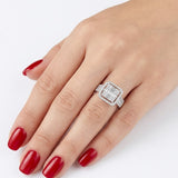 1.05 Carat Natural Diamond Baguette Design Diamond Ring | LONDIA