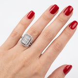 1.05 Carat Natural Diamond Baguette Design Diamond Ring | LONDIA
