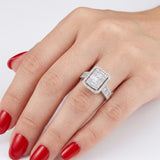 1.05 Carat Natural Diamond Baguette Design Diamond Ring | LONDIA