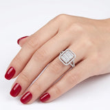 1.10 Carat Natural Diamond Baguette Design Diamond Ring | LONDIA