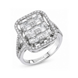 1.10 Carat Natural Diamond Baguette Design Diamond Ring | LONDIA