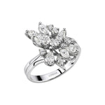 Natural Diamond Statement Design Ring
