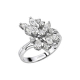 Natural Diamond Statement Design Ring