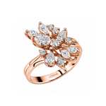 Natural Diamond Statement Design Ring