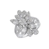 Natural Diamond Statement Design Ring