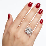 1.15 Carat Natural Diamond Baguette Design Diamond Ring | LONDIA