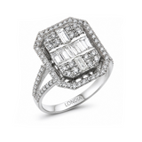 1.15 Carat Natural Diamond Baguette Design Diamond Ring | LONDIA