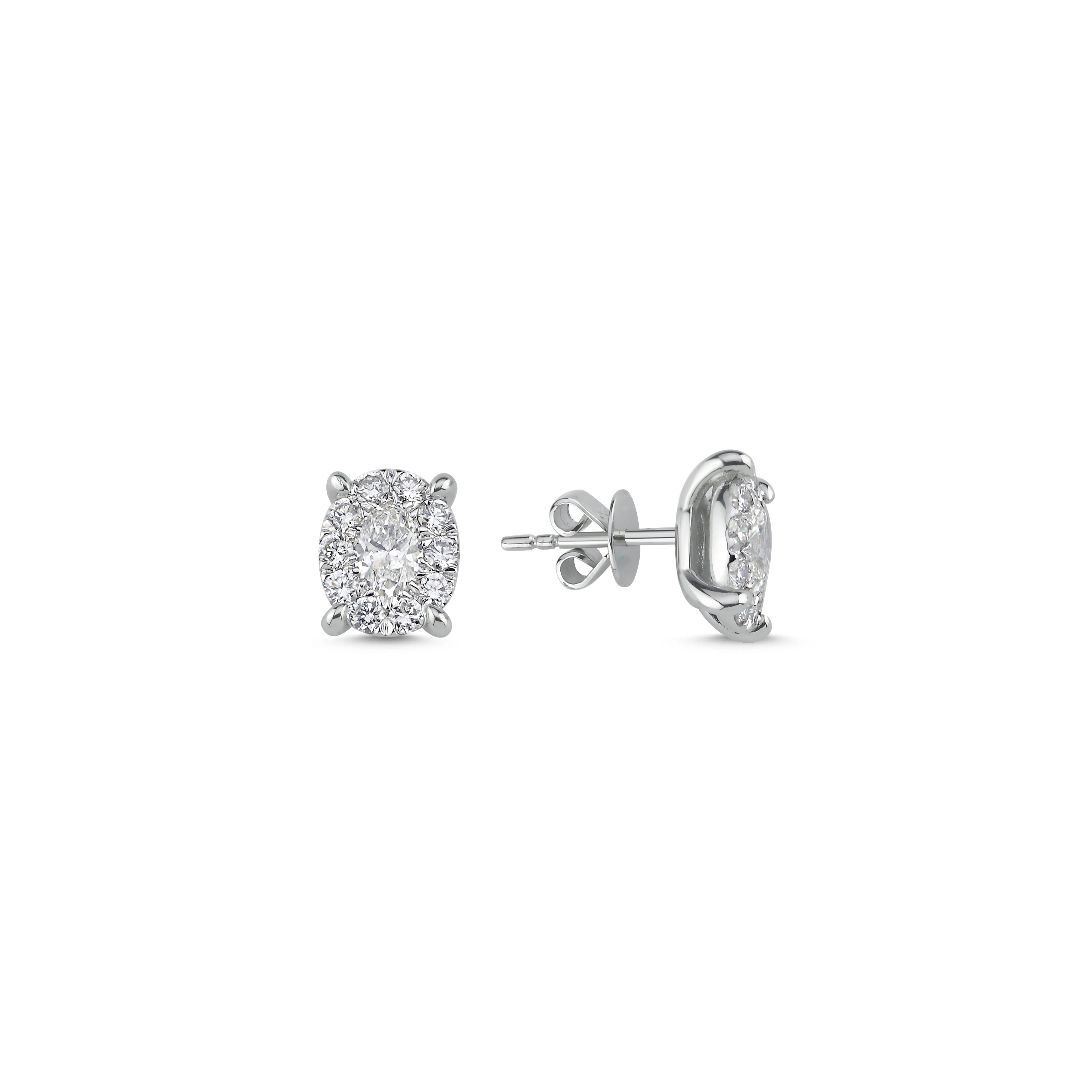 Magic Oval Earrings
