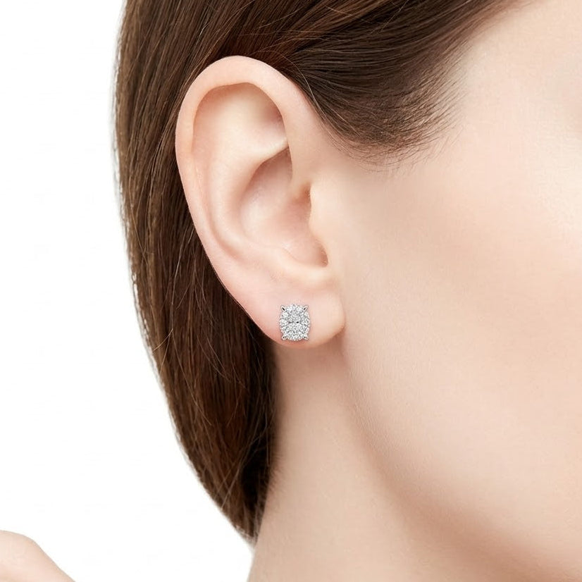 Magic Oval Earrings